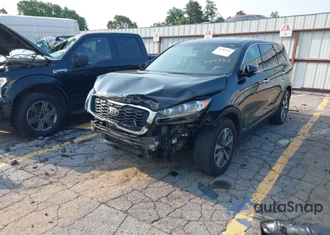2020 Kia Sorento 3.3L Lx from USA, damaged, VIN 5XYPGDA55LG664353